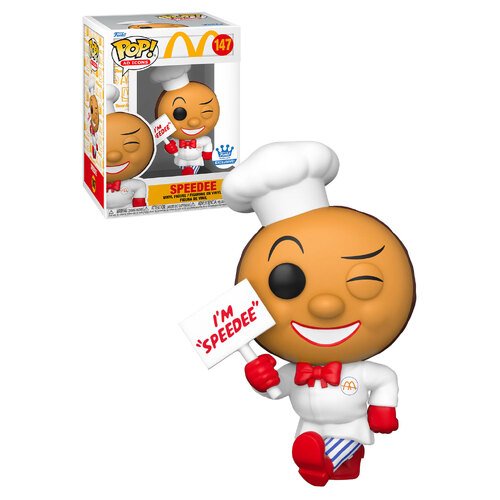 Funko POP! Ad Icons McDonalds #147 Speedee - Limited Funko Shop Exclusive - New, Mint Condition