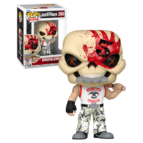 Funko POP! Rocks Five Finger Death Punch #260 Knucklehead - New, Mint Condition