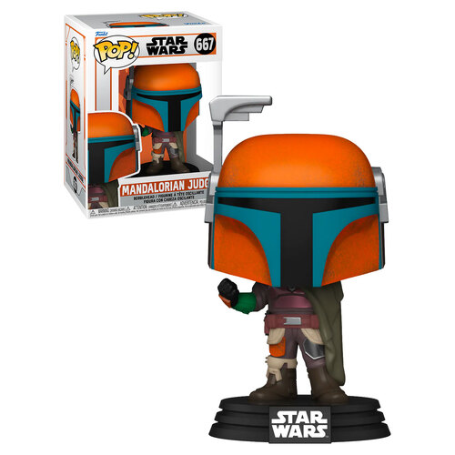 Funko POP! Star Wars The Mandalorian #667 Mandalorian Judge - New, Mint Condition