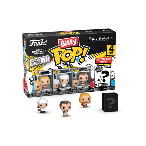 Funko Bitty POP! Television Friends #73051 Phoebe 4-Pack - New, Mint Condition