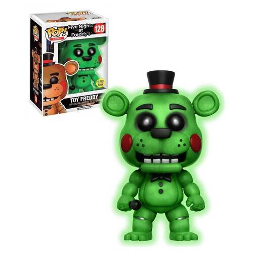 Funko POP! Games Five Nights At Freddy's #245 Toy Freddy (Glows In The Dark) - New, Mint Condition