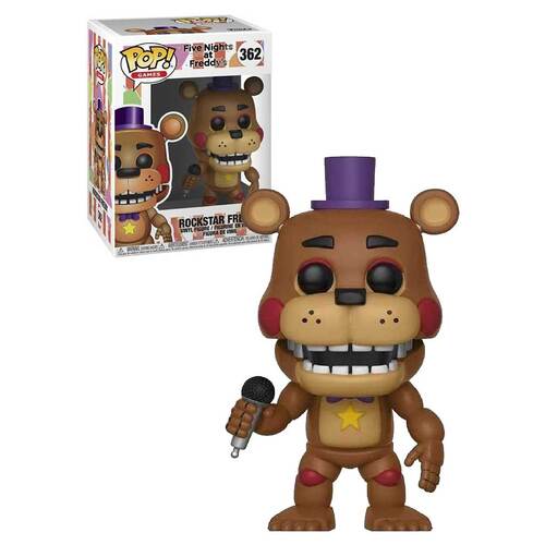 Funko POP! Games Five Nights At Freddy's #362 Rockstar Freddy - New, Mint Condition