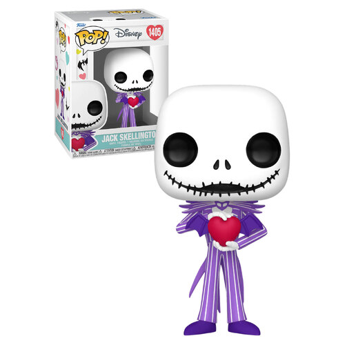 Funko Pop! Disney Nightmare Before Christmas #1405 Jack Skellington (Valentine) - New, Mint Condition