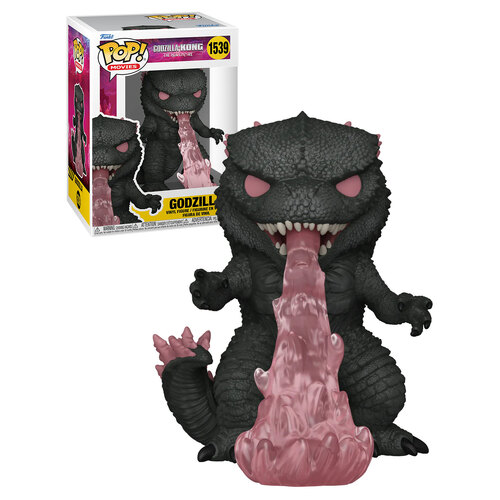 Funko POP! Movies Godzilla x Kong The New Empire #1539 Godzilla (With Heat Ray) - New, Mint Condition