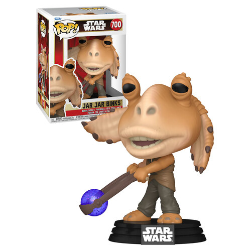 Funko POP! Star Wars The Phantom Menace #700 Jar Jar Binks With Booma Balls - New, Mint Condition