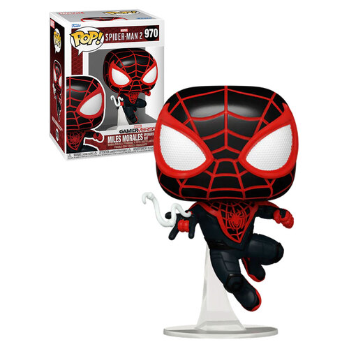 Funko POP! Marvel Spider-Man #970 Miles Morales (Upgraded Suit) - New, Mint Condition