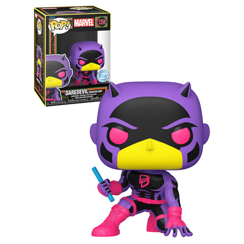 Funko POP! Marvel #1359 Daredevil Shadowland (Blacklight) - New, Mint Condition