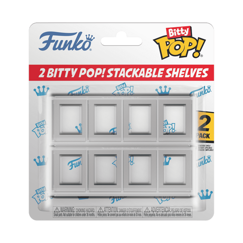 Funko Bitty POP! Display Case 2-Pack (Holds 8 Bitty POPs)