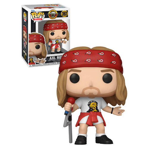 Funko POP! Rocks Guns N' Roses #397 Axl Rose - New, Mint Condition