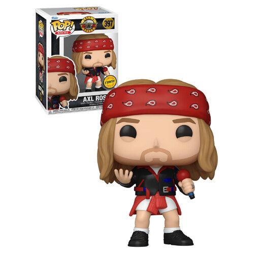 Funko POP! Rocks Guns 'n' Roses #397 Axl Rose - Limited Chase Edition - New, Mint Condition