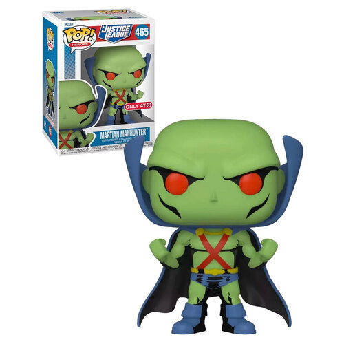 Funko POP! Heroes Justice League #465 Martian Manhunter - Limited Target Exclusive - New, Mint Condition