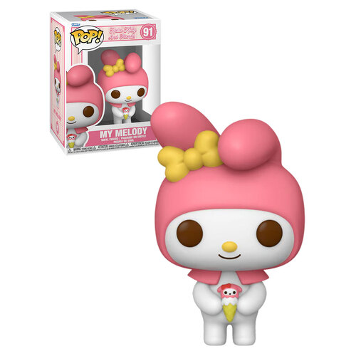 Funko POP! Sanrio Hello Kitty And Friends #91 My Melody (With Dessert) - New, Mint Condition