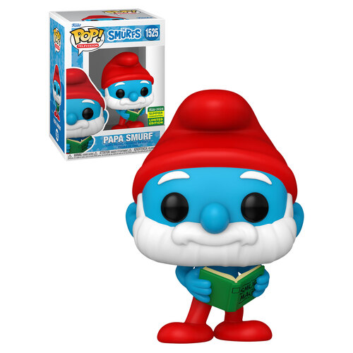 Funko POP! Television The Smurfs #1525 Papa Smurf - 2024 San Diego Comic Con (SDCC) Limited Edition - New, Mint Condition