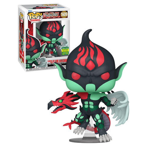 Funko POP! Animation Yu-Gi-Oh! #1609 Elemental Hero Flame Wingman - 2024 San Diego Comic Con (SDCC) Limited Edition - New, Mint Condition