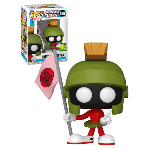 Funko POP! Animation Looney Tunes #1589 Marvin The Martian - 2024 San Diego Comic Con (SDCC) Limited Edition - New, Mint Condition