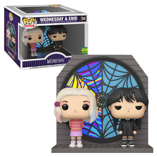 Funko POP! Moment Wednesday #1541 Wednesday & Enid - 2024 San Diego Comic Con (SDCC) Limited Edition - New, Mint Condition