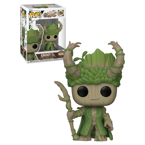 Funko POP! Marvel We Are Groot #1394 Groot As Loki - New, Mint Condition