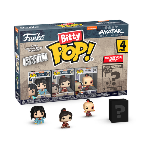 Funko Bitty POP! Avatar The Last Airbender #73057 Azula 4-Pack - New, Mint Condition