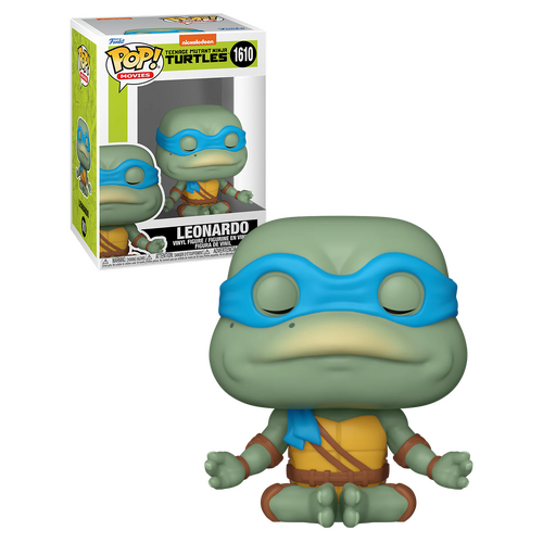 Funko POP! Movies Teenage Mutant Ninja Turtles #1610 Leonardo (Meditating) - New, Mint Condition