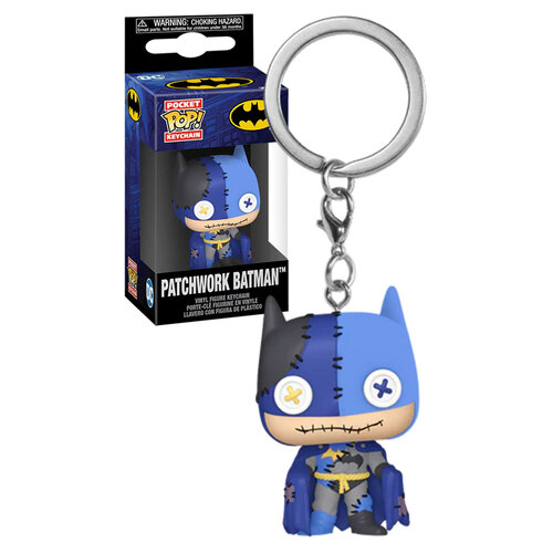 Funko Pocket POP! Keychain Batman #80907 Patchwork Batman - New, Mint Condition