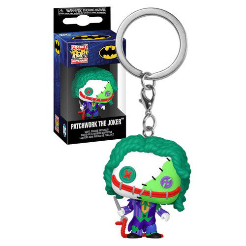 Funko Pocket POP! Keychain Batman #80908 Patchwork The Joker - New, Mint Condition