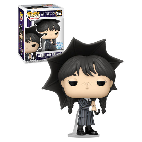 Funko POP! Television Wednesday #1552 Wednesday Addams (With Umbrella) - New, Mint Condition