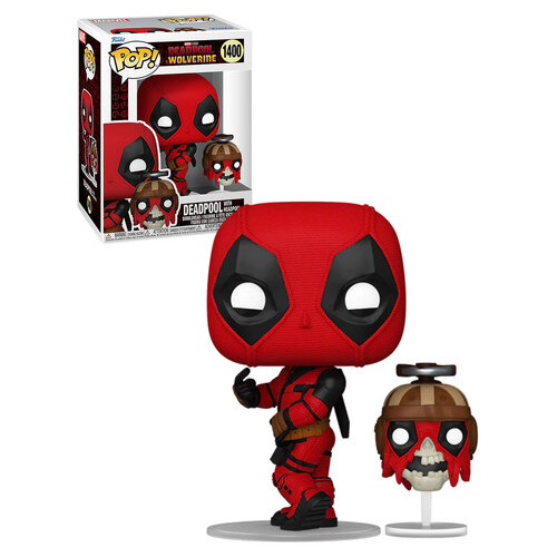 Funko POP! Marvel Deadpool & Wolverine #1400 Deadpool With Headpool - New, Mint Condition