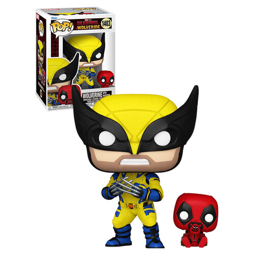 Funko POP! Marvel Deadpool & Wolverine #1402 Wolverine With Babypool - New, Mint Condition