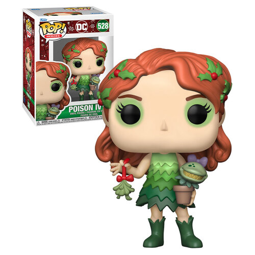 Funko POP! Heroes DC Holiday #528 Poison Ivy With Mistletoe - New, Mint Condition