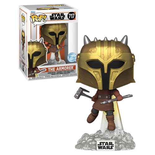 Funko POP! Star Wars The Mandalorian #717 The Armorer (Flying) - New, Mint Condition