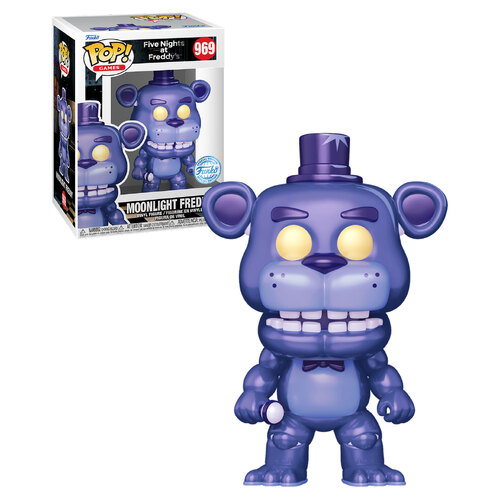 Funko POP! Games Five Nights At Freddy's #969 Moonlight Freddy - New, Mint Condition