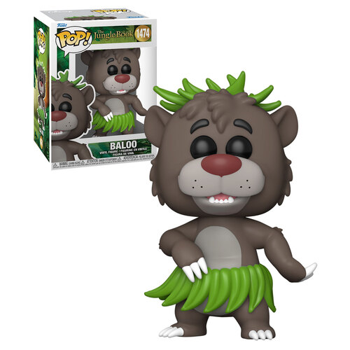 Funko POP! Disney The Jungle Book #1474 Baloo - New, Mint Condition