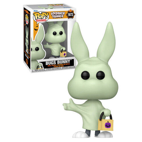 Funko POP! Animation Looney Tunes #1673 Bugs Bunny (As Ghost) - New, Mint Condition