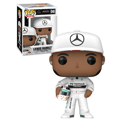 Funko POP! Racing AMG Petronas Formula One Team #09 Lewis Hamilton (With Helmet) - New, Mint Condition