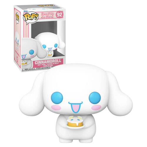 Funko POP! Sanrio Hello Kitty And Friends #92 Cinnamoroll (With Dessert) - New, Mint Condition