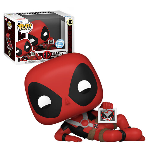 Funko POP! Marvel Deadpool #1413 Deadpool Hearts Wolverine - New, Mint Condition