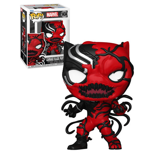 Funko POP! Marvel Carnage #1434 Carnage Black Panther - New, Mint Condition