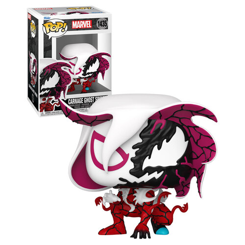 Funko POP! Marvel Carnage #1435 Carnage Ghost Spider - New, Mint Condition