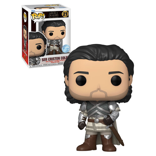 Funko POP! Game Of Thrones House Of The Dragon #21 Ser Criston Cole - New, Mint Condition