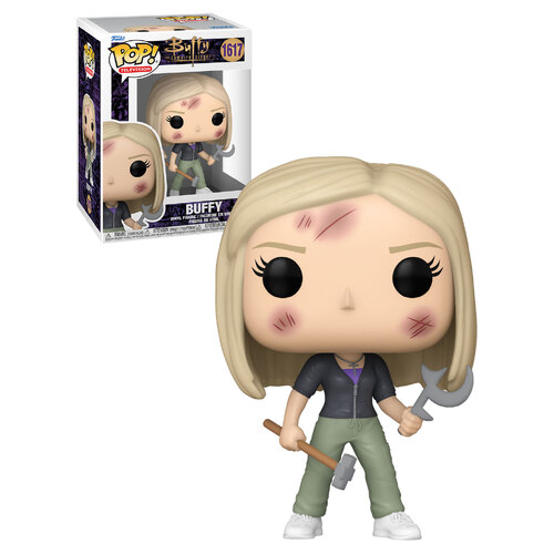 Funko POP! Television Buffy The Vampire Slayer #1617 Buffy (With Weapons) - New, Mint Condition