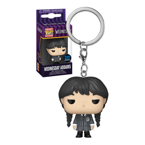 Funko Pocket POP! Keychain Wednesday #81863 Wednesday Addams - Limited Five Below Exclusive - New, Mint Condition