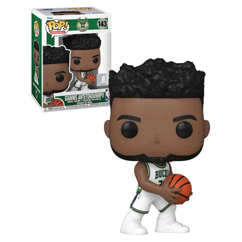 Funko POP! Basketball Milwaukee Bucks #143 Giannis Antetokounmpo - New, Mint Condition