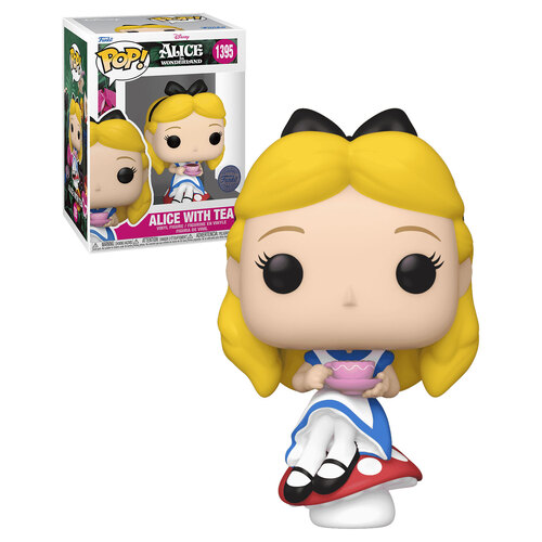 Funko POP! Disney Alice In Wonderland #1395 Alice With Tea - New, Mint Condition