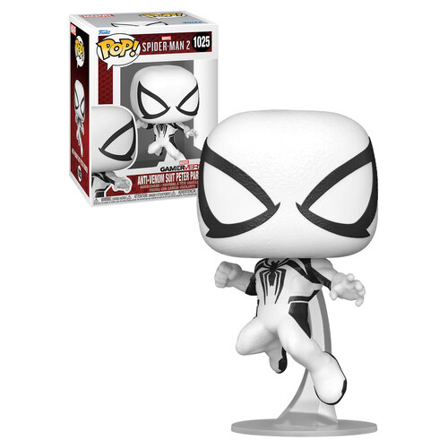 Funko POP! Marvel Spider-Man 2 #1025 Anti-Venom Suit Peter Parker - New, Mint Condition