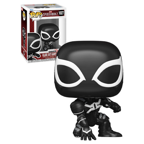 Funko POP! Marvel Spider-Man 2 #1027 Black Suit Harry Osborn - New, Mint Condition