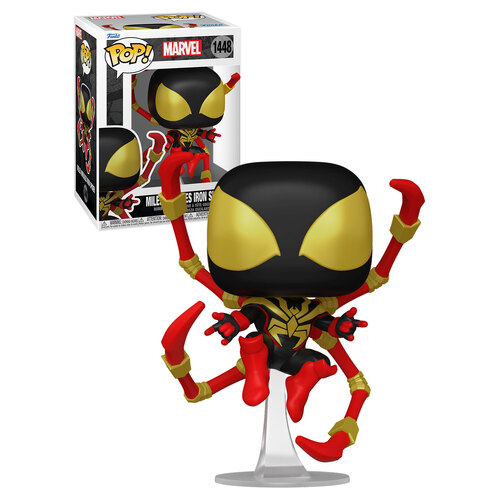 Funko POP! Marvel Spider-Man #1448 Miles Morales Iron Spider - New, Mint Condition