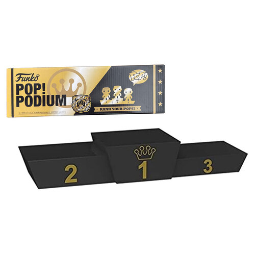 Funko Pop! Podium Display Stand (Limited Edition Black & Gold)