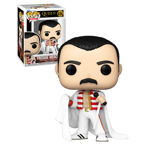 Funko POP! Rocks Queen #414 Freddie Mercury (With Cape) - New, Mint Condition