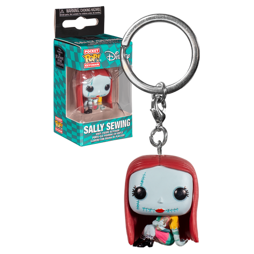 Funko Pocket POP! Keychain Disney The Nightmare Before Christmas #56924 Sally Sewing - New, Mint Condition