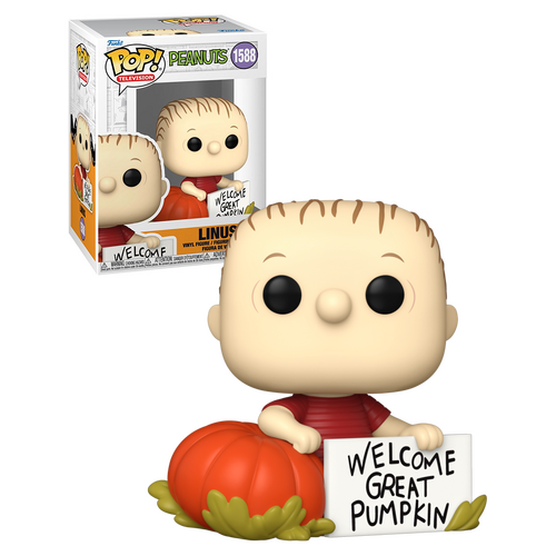 Funko POP! Television Peanuts #1588 Linus (With Pumpkin) - New, Mint Condition